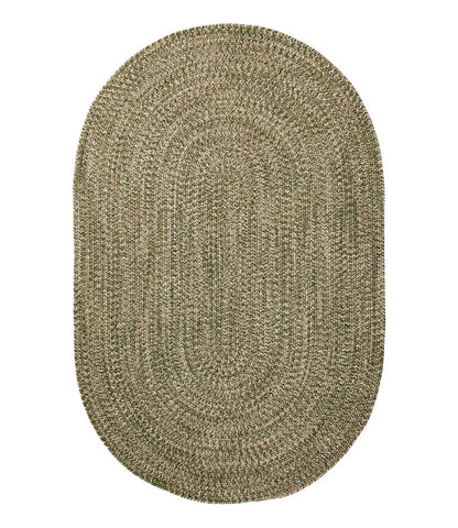 All-Weather Braided Rug, Concentric Pattern Oval | L.L.Bean on sale