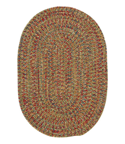 All-Weather Braided Rug, Concentric Pattern Oval | L.L.Bean on sale