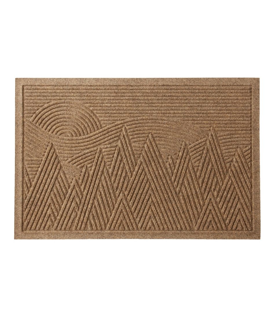 Everyspace Recycled Waterhog Doormat, Mountain Scene | L.L.Bean online