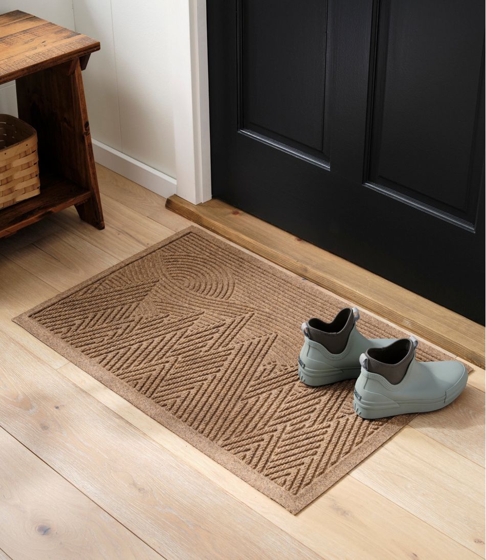 Everyspace Recycled Waterhog Doormat, Mountain Scene | L.L.Bean online