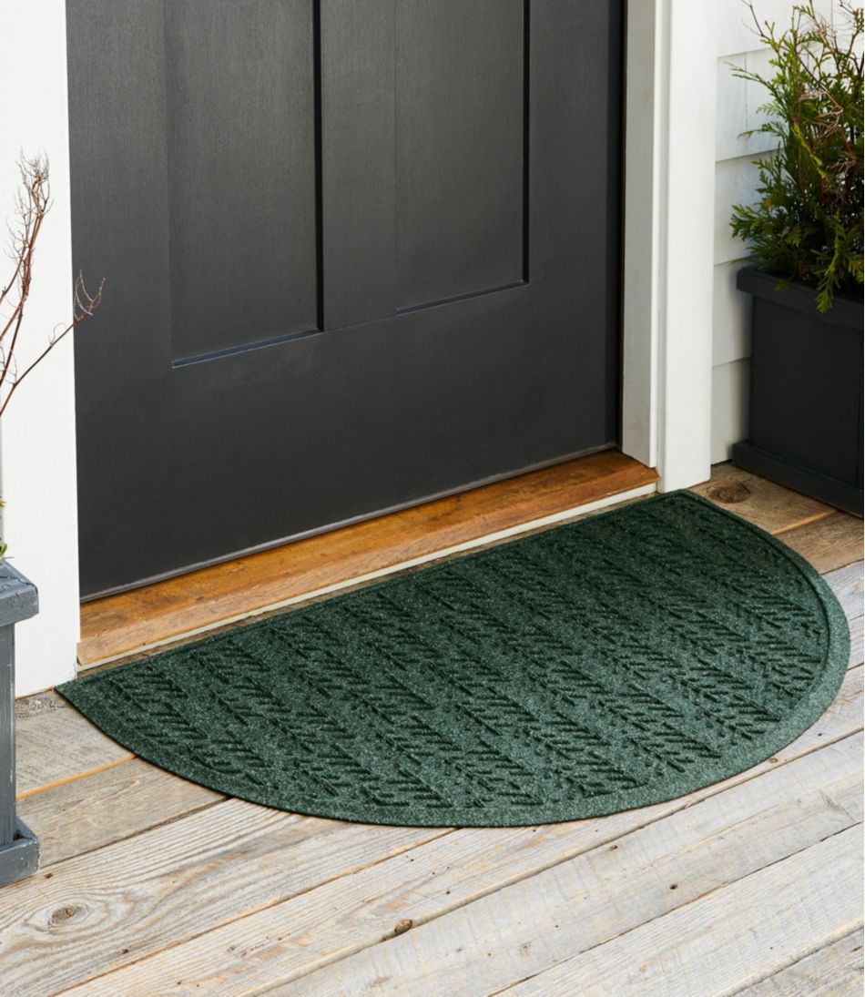 Everyspace Recycled Waterhog Doormat, Half Round, Trees | L.L.Bean discount