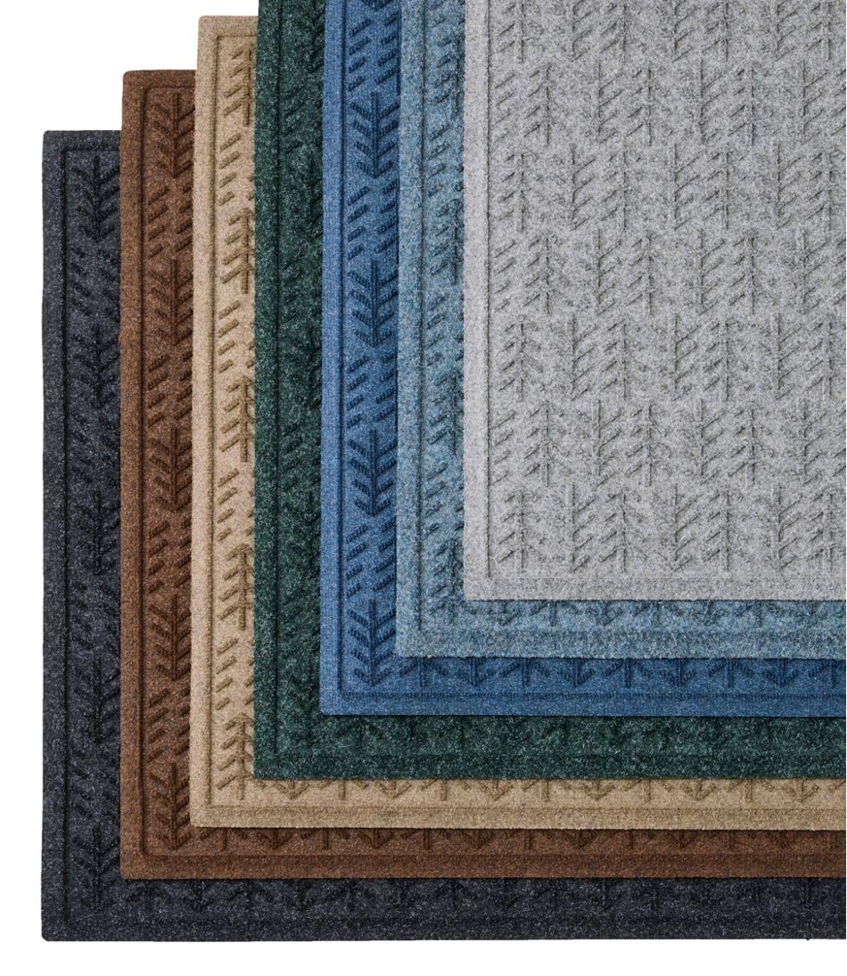 Everyspace Recycled Waterhog Mat, Square, Trees | L.L.Bean US