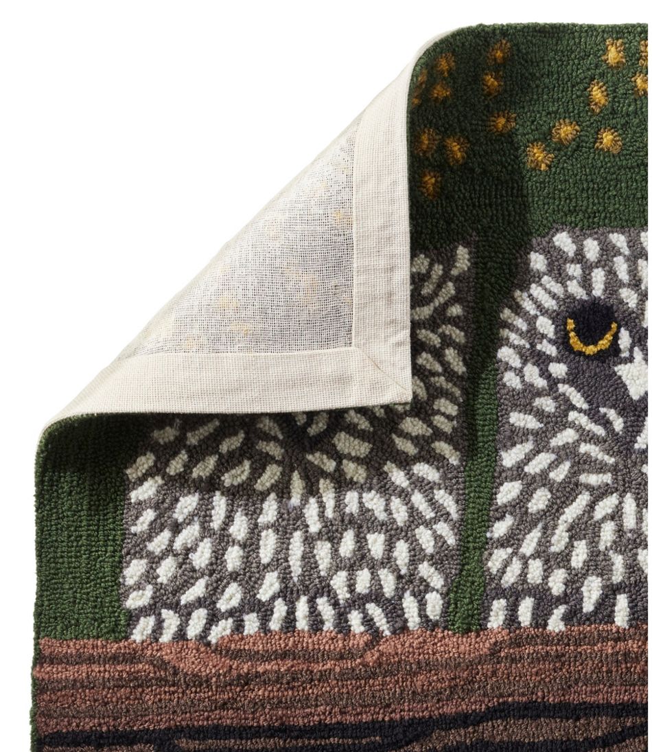 Indoor/Outdoor Vacationland Rug, Owls | L.L.Bean sale