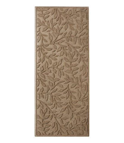Heavyweight Recycled Waterhog Mat Runner, Woodland Leaf | L.L.Bean online
