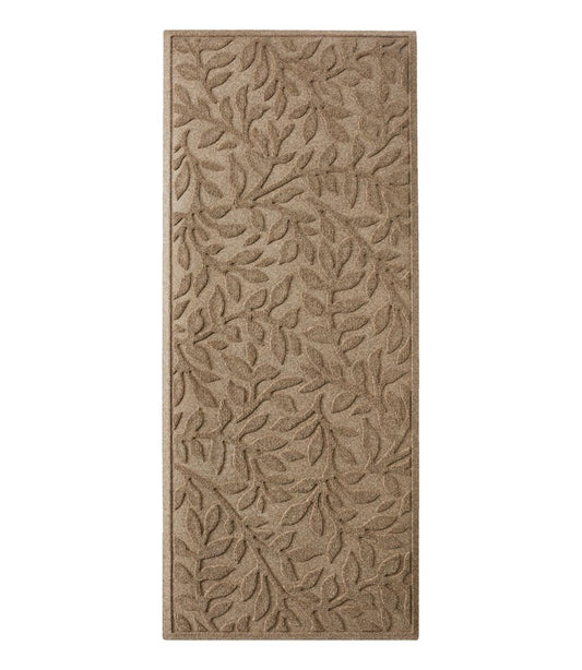 Heavyweight Recycled Waterhog Mat Runner, Woodland Leaf | L.L.Bean online