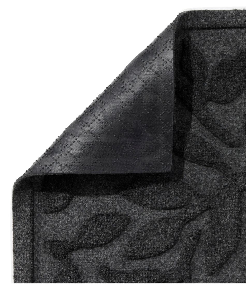 Heavyweight Recycled Waterhog Mat Runner, Woodland Leaf | L.L.Bean online