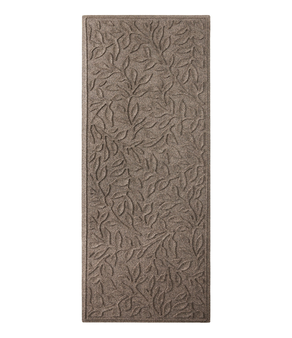 Heavyweight Recycled Waterhog Mat Runner, Woodland Leaf | L.L.Bean online