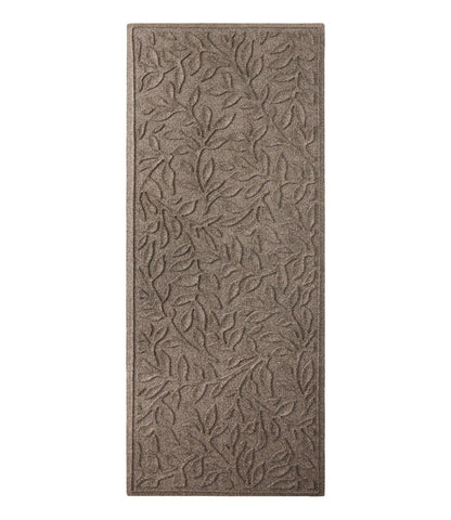 Heavyweight Recycled Waterhog Mat Runner, Woodland Leaf | L.L.Bean online