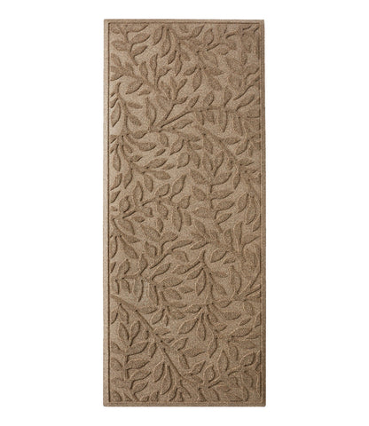 Heavyweight Recycled Waterhog Mat Runner, Woodland Leaf | L.L.Bean online