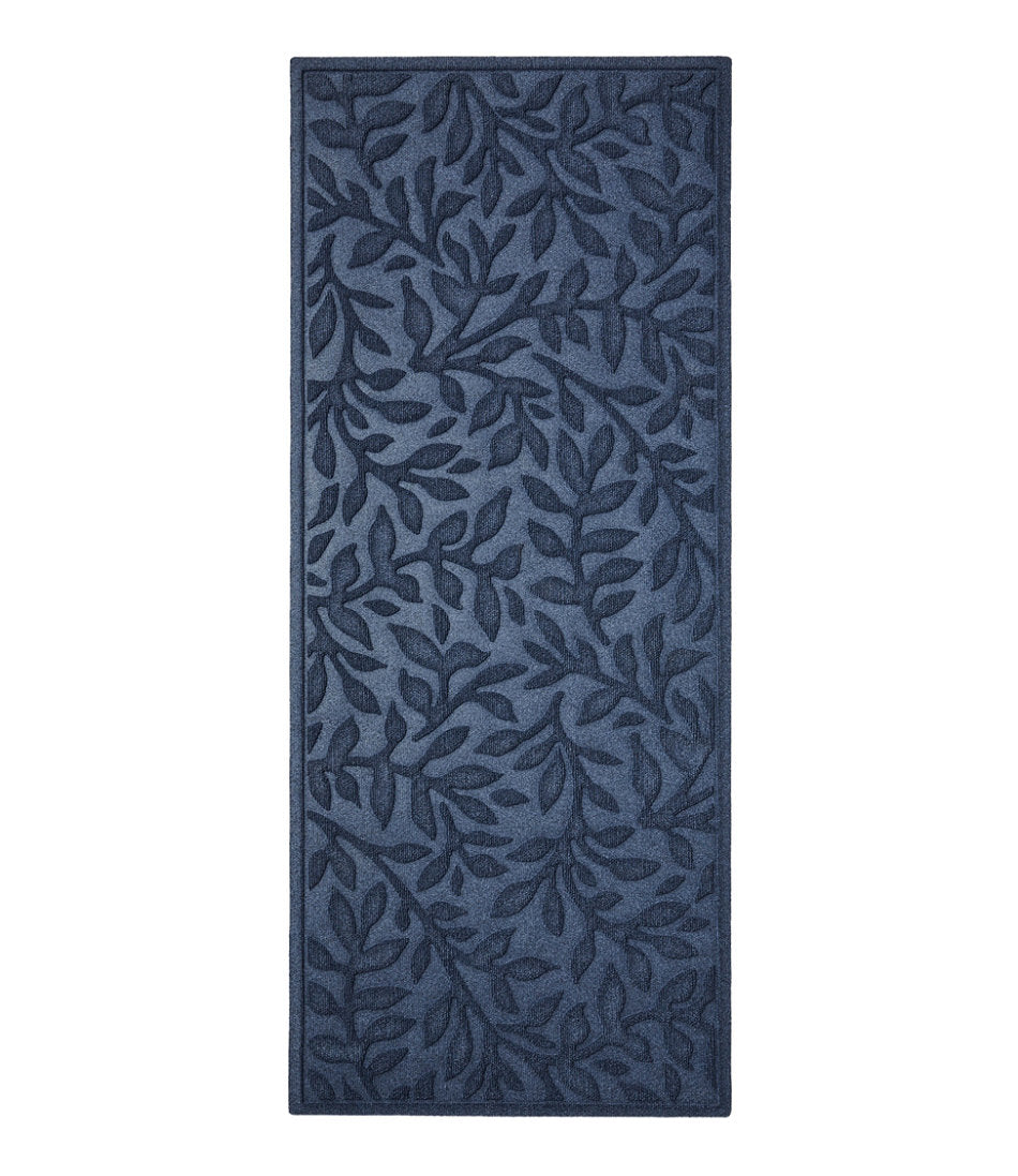 Heavyweight Recycled Waterhog Mat Runner, Woodland Leaf | L.L.Bean online