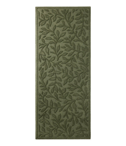Heavyweight Recycled Waterhog Mat Runner, Woodland Leaf | L.L.Bean online