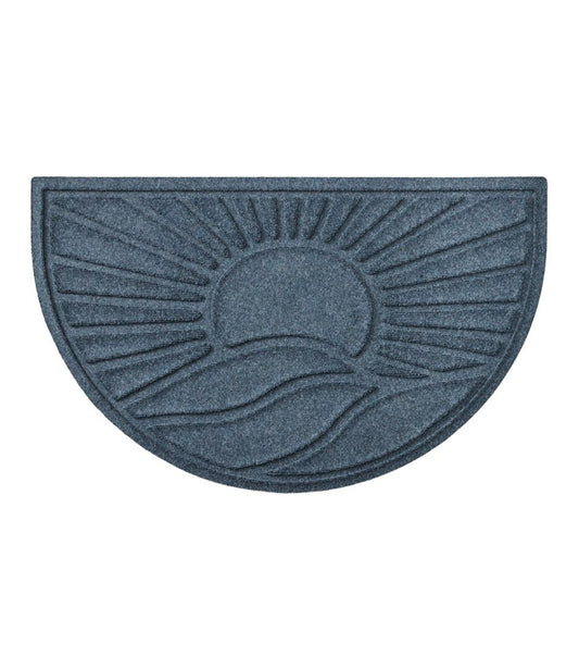 Everyspace Recycled Waterhog Doormat, Half Round, Sunrise | L.L.Bean for sale