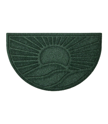 Everyspace Recycled Waterhog Doormat, Half Round, Sunrise | L.L.Bean for sale
