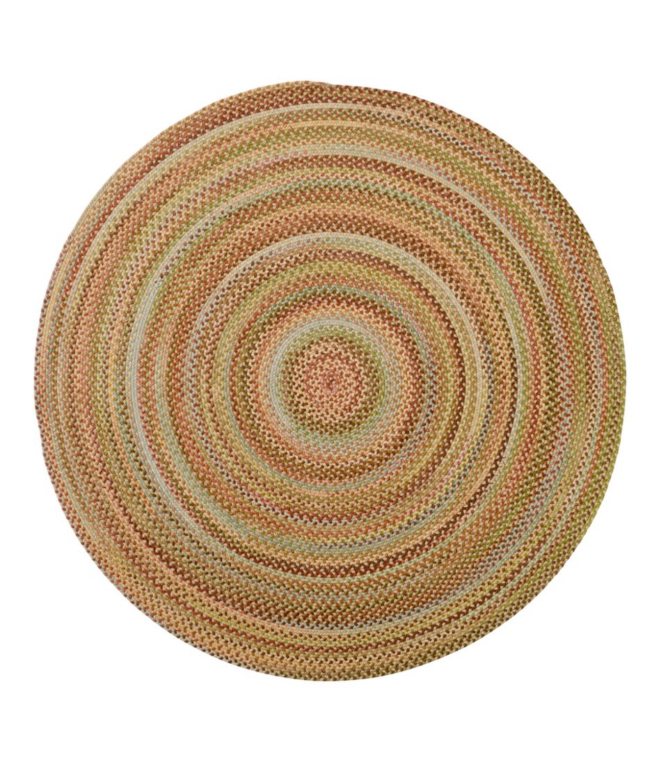 Braided Wool Rug, 6' Diam. | L.L.Bean online