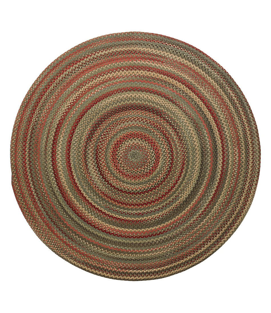 Braided Wool Rug, 6' Diam. | L.L.Bean online
