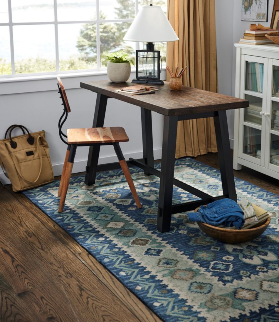 Double Border Wool Hooked Rug | L.L.Bean discount