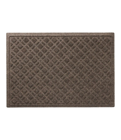 Heavyweight Recycled Waterhog Doormat, Plaid | L.L.Bean US