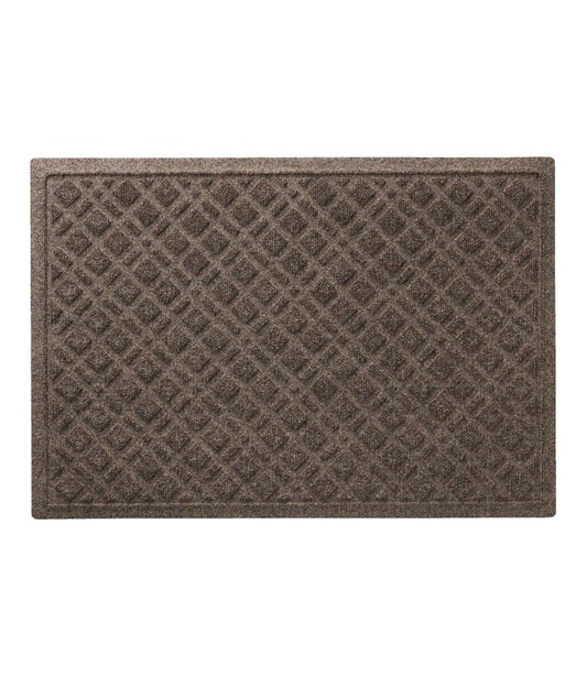 Heavyweight Recycled Waterhog Doormat, Plaid | L.L.Bean US