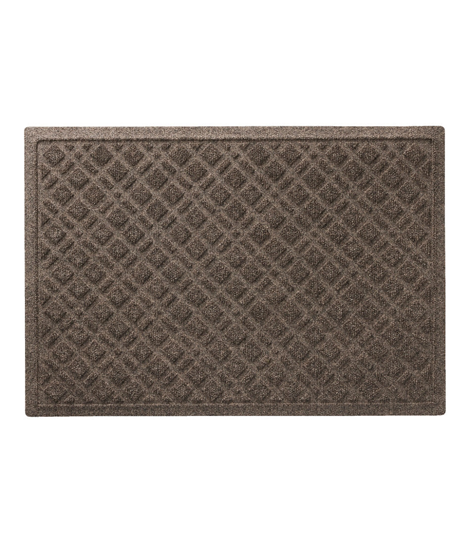 Heavyweight Recycled Waterhog Doormat, Plaid | L.L.Bean US