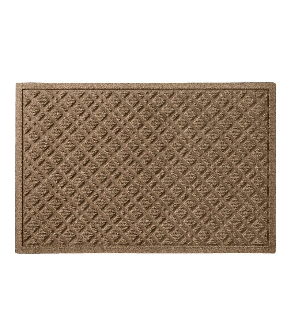Heavyweight Recycled Waterhog Doormat, Plaid | L.L.Bean US