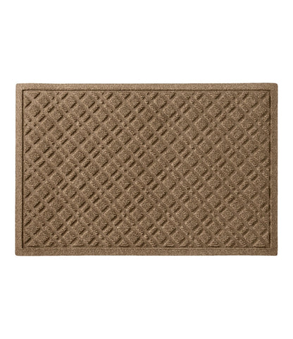 Heavyweight Recycled Waterhog Doormat, Plaid | L.L.Bean US