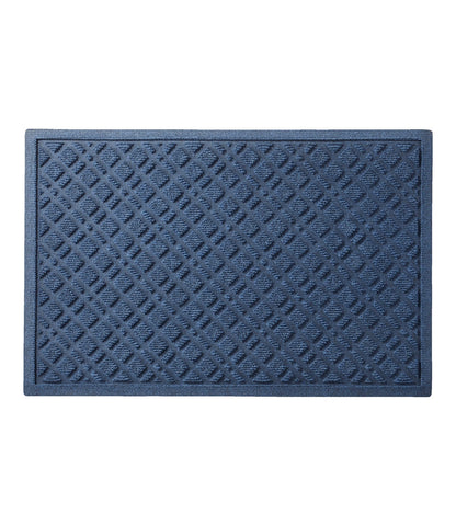 Heavyweight Recycled Waterhog Doormat, Plaid | L.L.Bean US