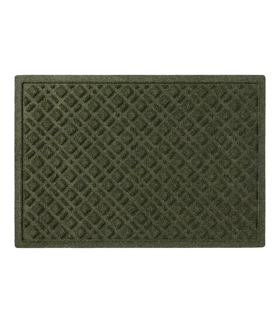 Heavyweight Recycled Waterhog Doormat, Plaid | L.L.Bean US