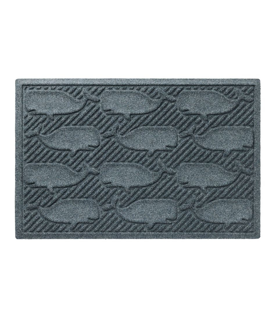 Everyspace Recycled Waterhog Doormat, Whales | L.L.Bean online