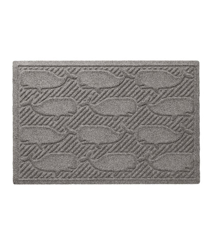 Everyspace Recycled Waterhog Doormat, Whales | L.L.Bean online