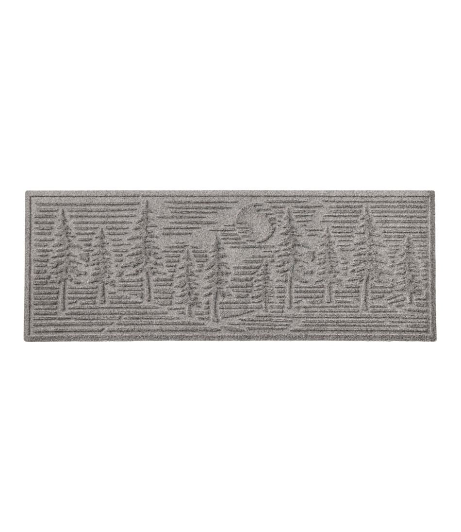 Everyspace Recycled Waterhog Wide Doormat, Pine Trees | L.L.Bean US