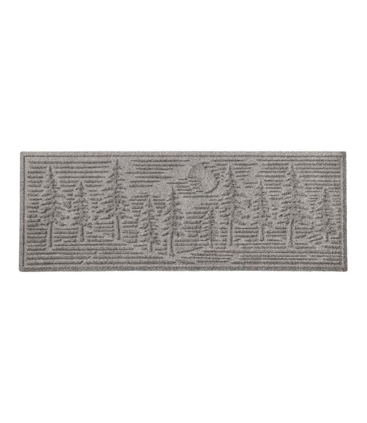 Everyspace Recycled Waterhog Wide Doormat, Pine Trees | L.L.Bean US