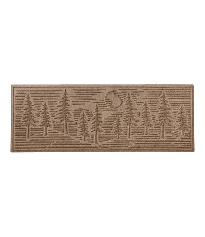Everyspace Recycled Waterhog Wide Doormat, Pine Trees | L.L.Bean US