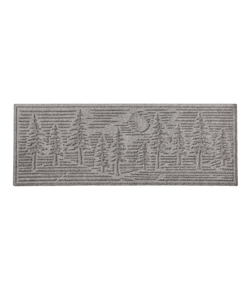 Everyspace Recycled Waterhog Wide Doormat, Pine Trees | L.L.Bean US