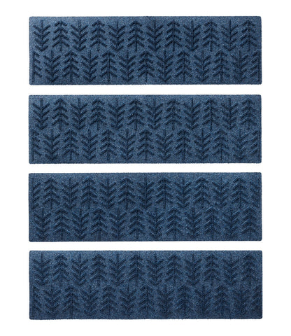 Everyspace Recycled Waterhog Mat, Stair Treads, Set of Four, Trees | L.L.Bean sale