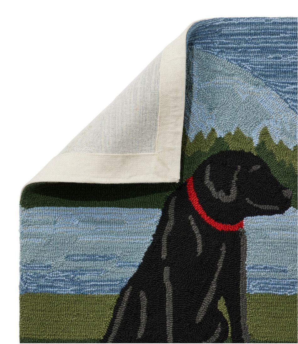 Indoor/Outdoor Vacationland Rug, Mountain Dogs | L.L.Bean on sale