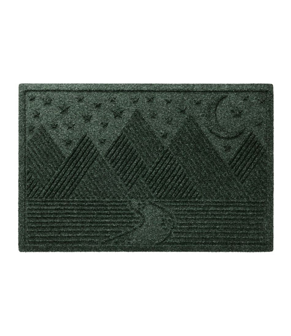 Everyspace Recycled Waterhog Doormat, Twilight Mountain Range | L.L.Bean online