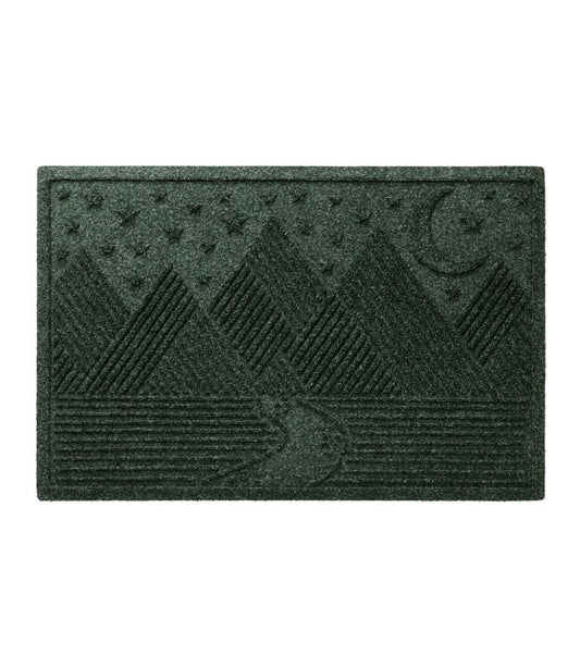 Everyspace Recycled Waterhog Doormat, Twilight Mountain Range | L.L.Bean online