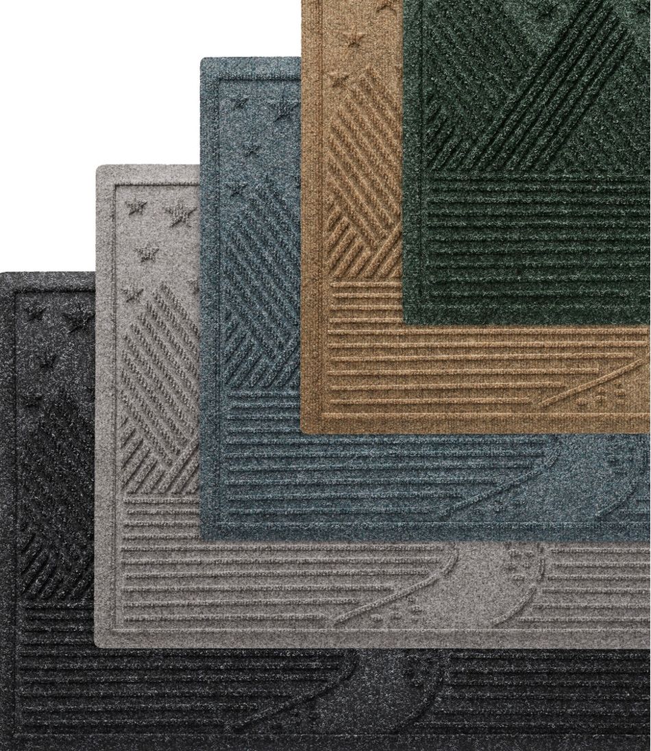 Everyspace Recycled Waterhog Doormat, Twilight Mountain Range | L.L.Bean online