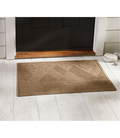 Everyspace Recycled Waterhog Doormat, Twilight Mountain Range | L.L.Bean online