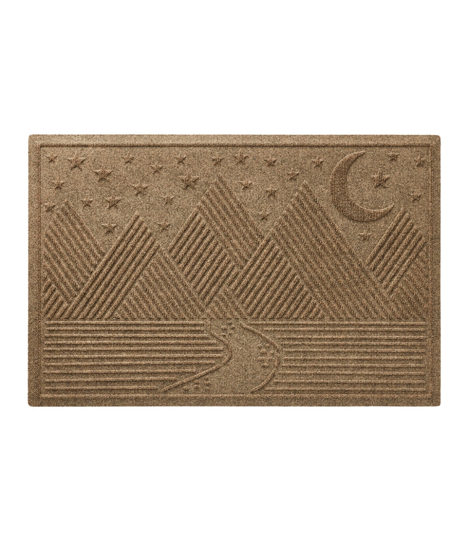 Everyspace Recycled Waterhog Doormat, Twilight Mountain Range | L.L.Bean online