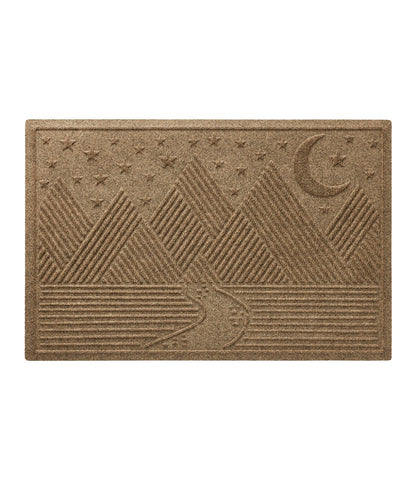 Everyspace Recycled Waterhog Doormat, Twilight Mountain Range | L.L.Bean online