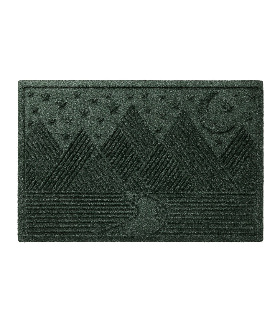 Everyspace Recycled Waterhog Doormat, Twilight Mountain Range | L.L.Bean online
