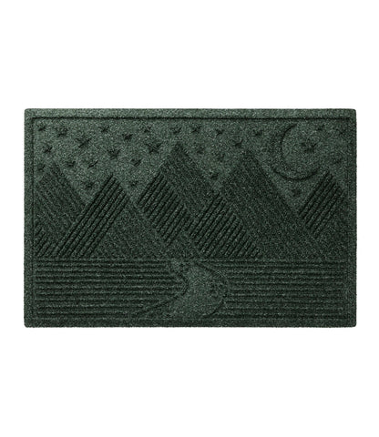 Everyspace Recycled Waterhog Doormat, Twilight Mountain Range | L.L.Bean online