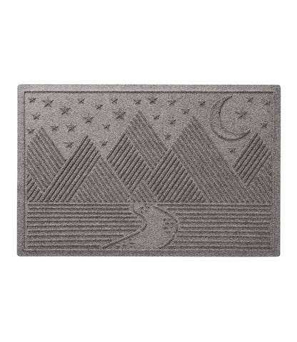 Everyspace Recycled Waterhog Doormat, Twilight Mountain Range | L.L.Bean online