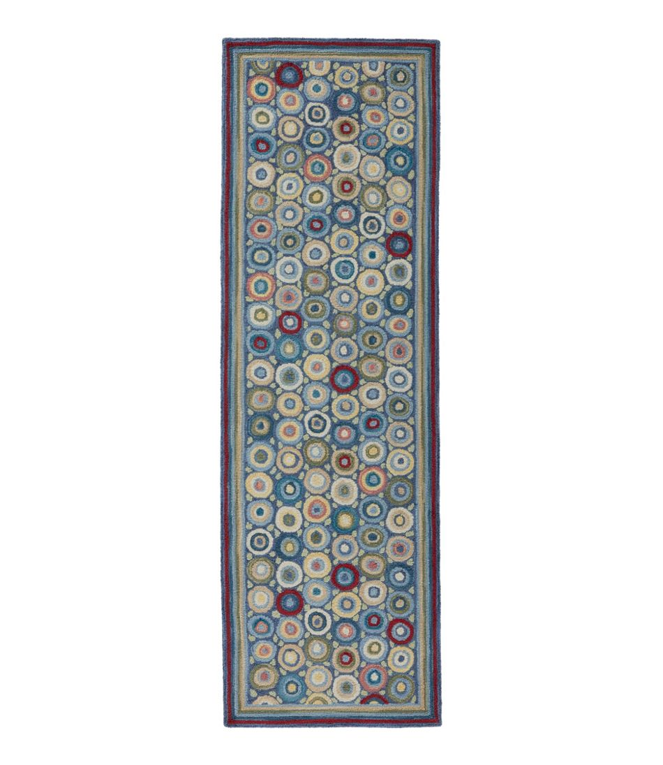 Bean's Wool Hooked Runner, Coins | L.L.Bean US
