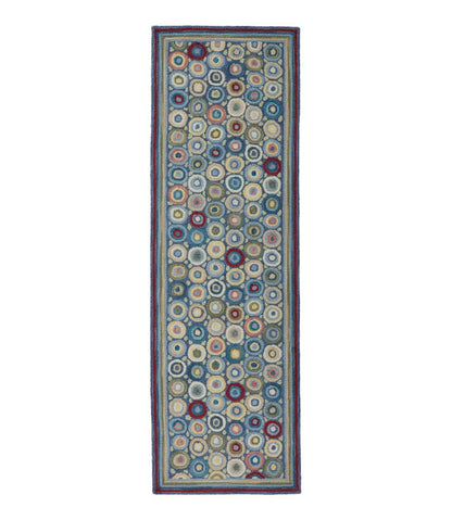 Bean's Wool Hooked Runner, Coins | L.L.Bean US