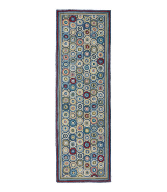 Bean's Wool Hooked Runner, Coins | L.L.Bean US