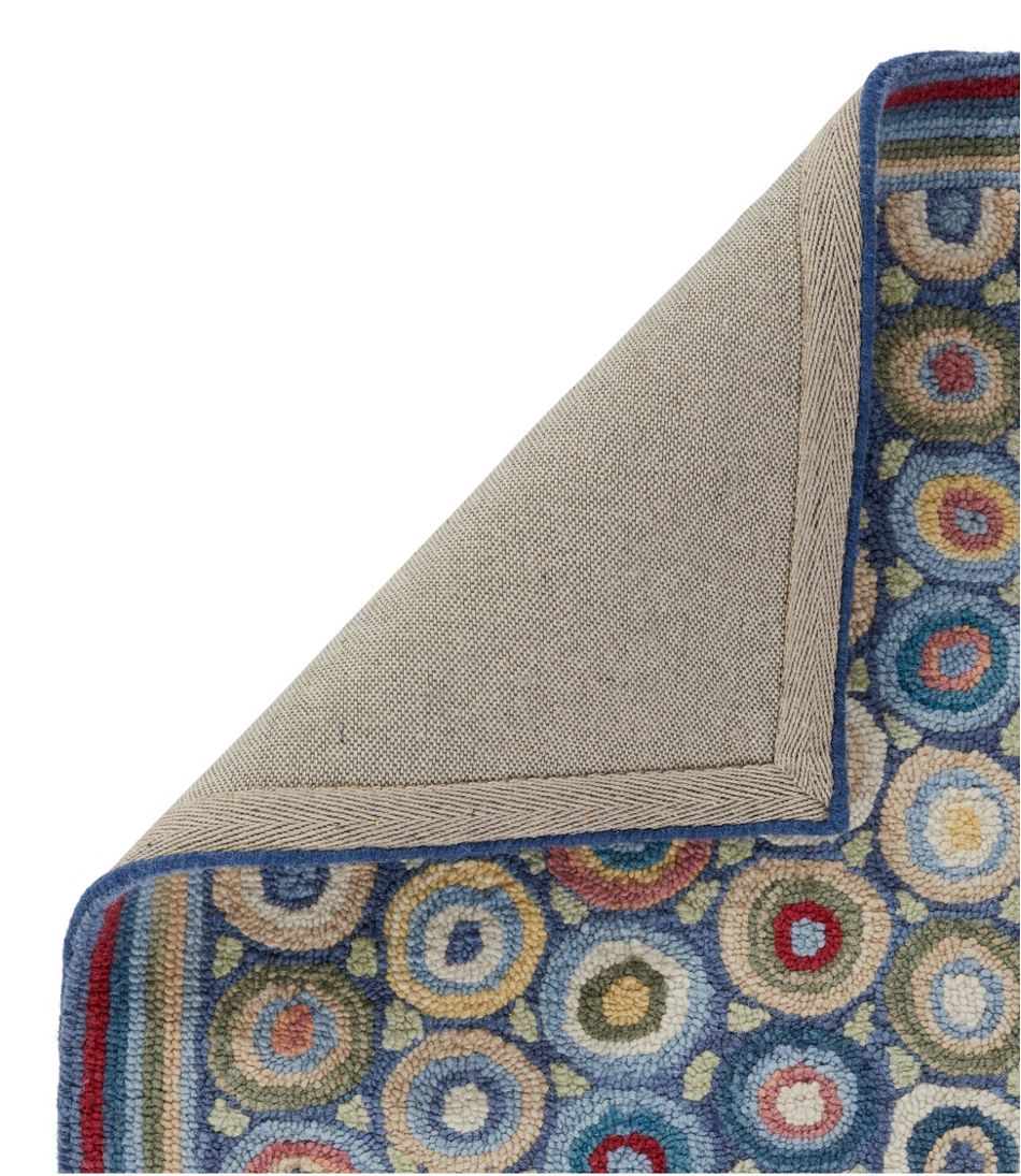 Bean's Wool Hooked Runner, Coins | L.L.Bean US