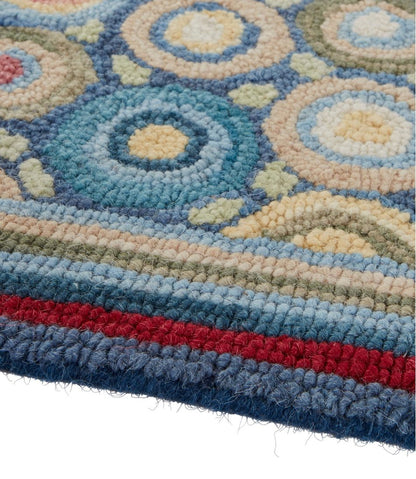 Bean's Wool Hooked Runner, Coins | L.L.Bean US