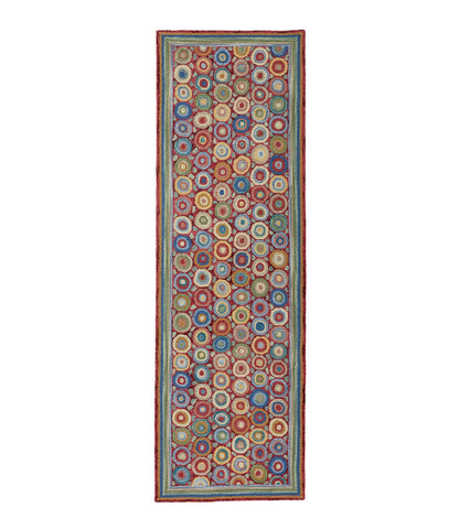 Bean's Wool Hooked Runner, Coins | L.L.Bean US